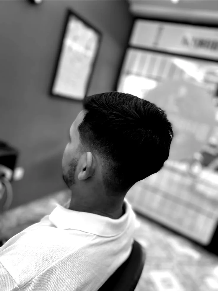 Drop Fade prolijo en nuca