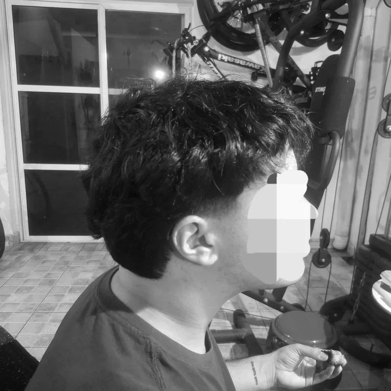 Corte Mullet moderno