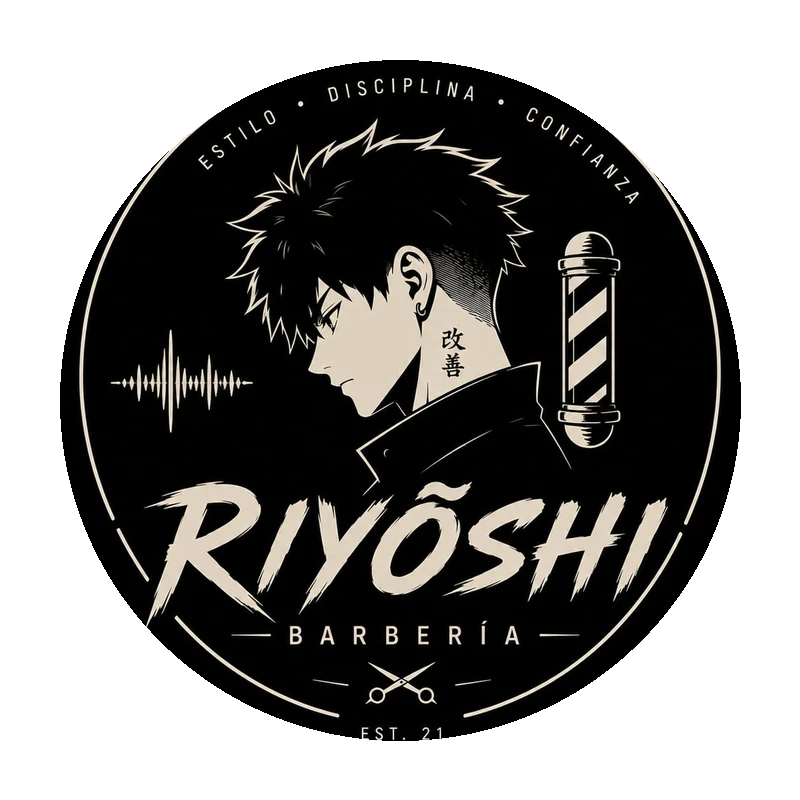 Riyoshi Barbería Logo